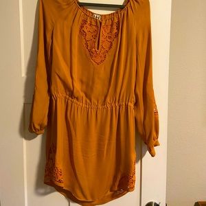 Haute Hippie long sleeve/short dress